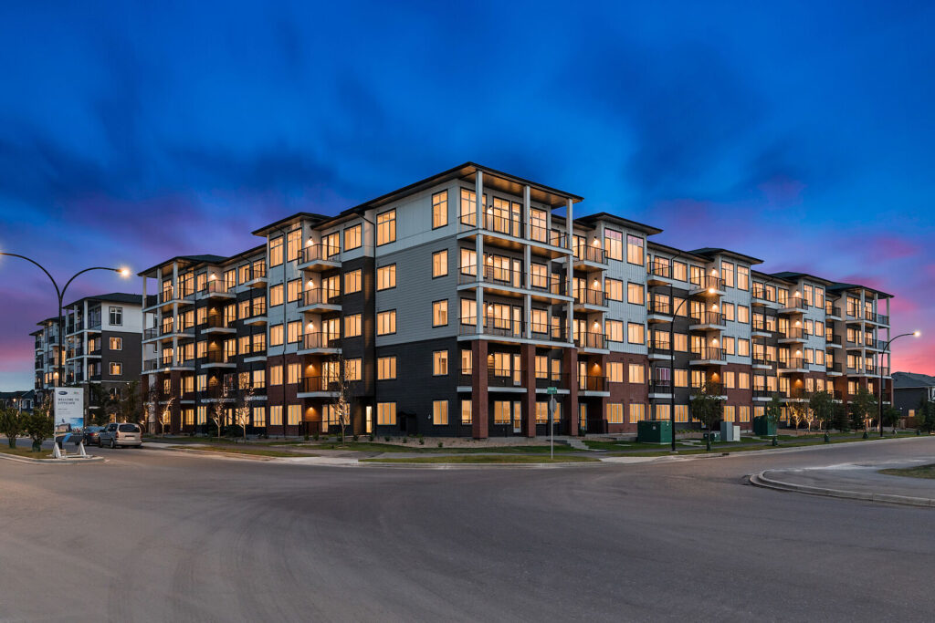 Brand-New 2-Bedroom Condo with Mountain Views in Cityscape, Calgary